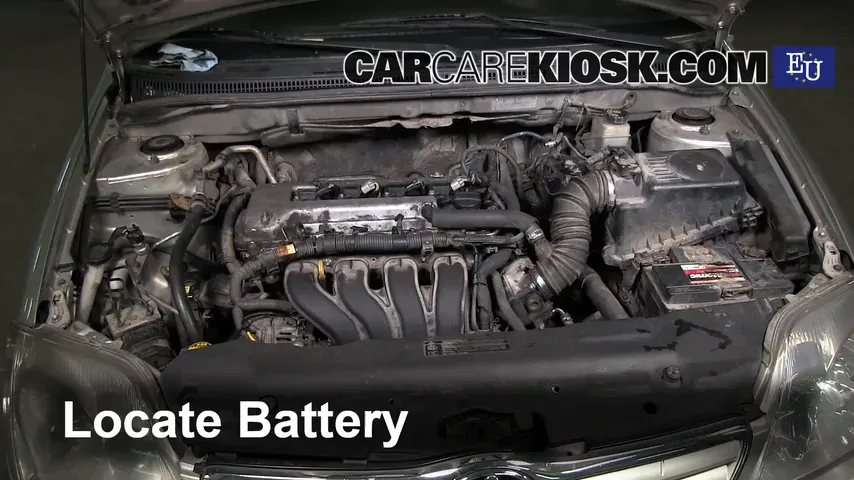 2004 Toyota Corolla Colour 1.6L 4 Cyl. Battery